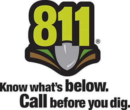 Call before you dig logo